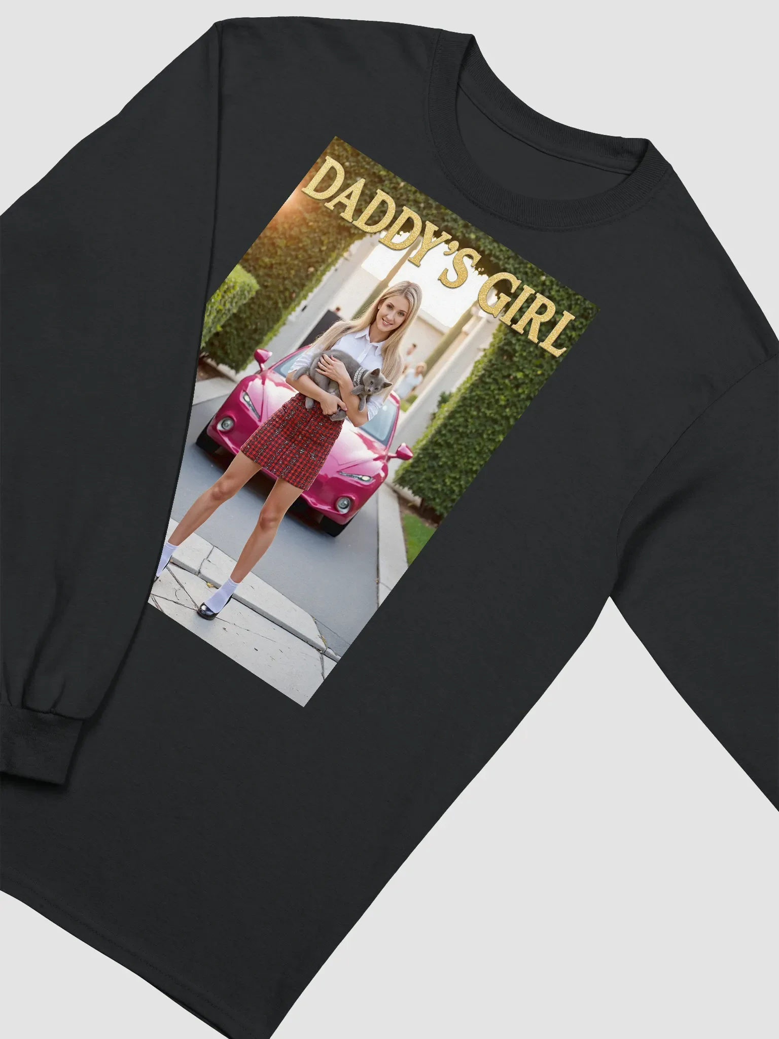 Daddy's Girl Essential Comfort Long Sleeve Tee product image (3)