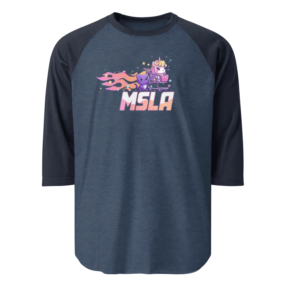 MSLA Sparkles Amigos - Jersey Raglan Tee product image (12)