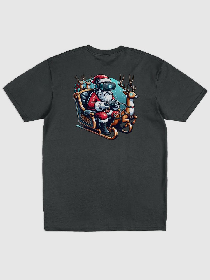 T-Shirt Featuring Cyber Santa Sleigh Ride – Gamer’s Holiday Favorite product image (32)
