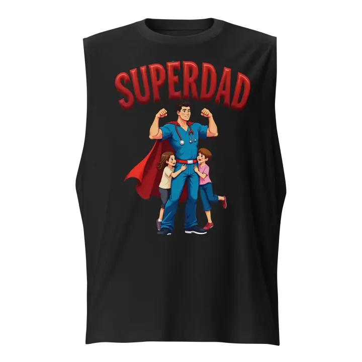 Superdad Hero Muscle Tank product image (1)