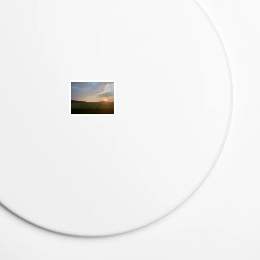 Nature Hazy Evening Die-Cut Magnet product image (5)