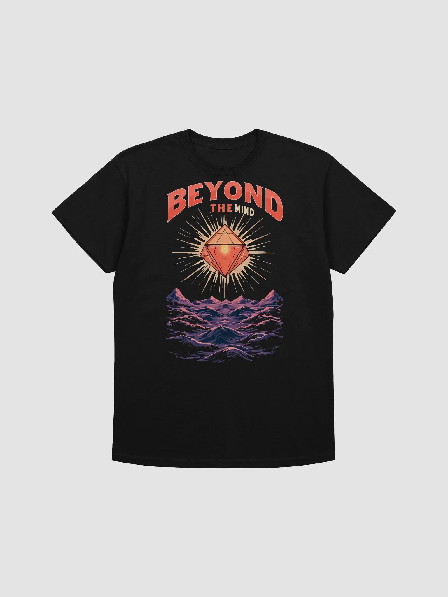 Beyond the Mind Abstract Geometric T-Shirt product image (1)