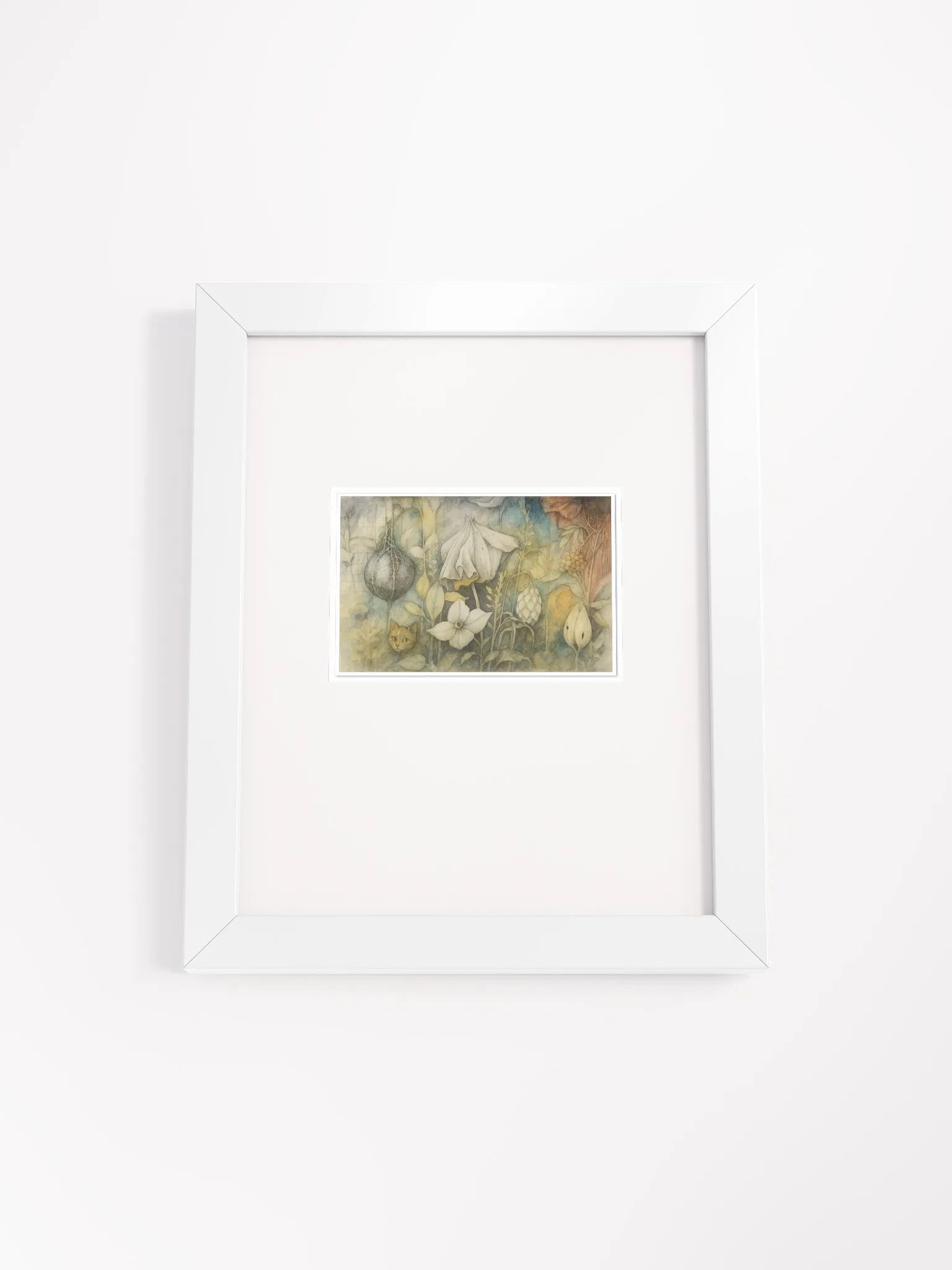 The Secret Garden Sketchbook Artprint Framed product image (1)