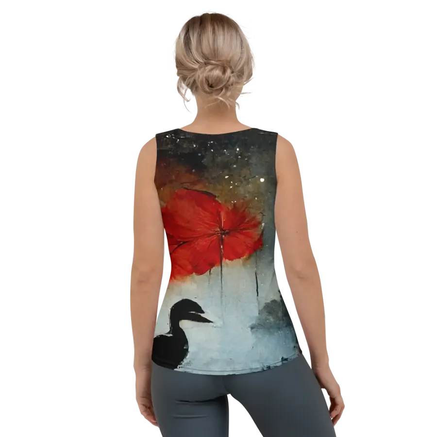 Misty Duck All-Over Print Tank Top product image (2)