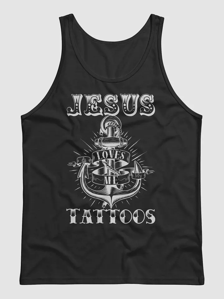 Sojo - Jesus Loves Me & My Tattoos Tank product image (1)