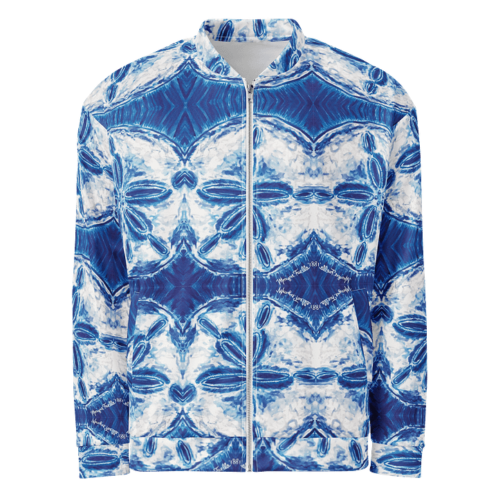 🌊 Sand Dollar Drift | Unisex Bomber Jacket | Monique Faella Designs™ product image (1)