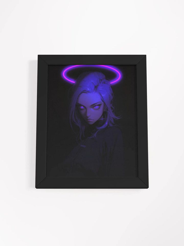 Framed Purple Ethereal Halo Poster product image (5)