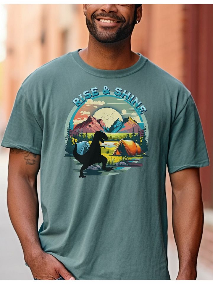 Rise and Shine Camping T- Shirt product image (1)