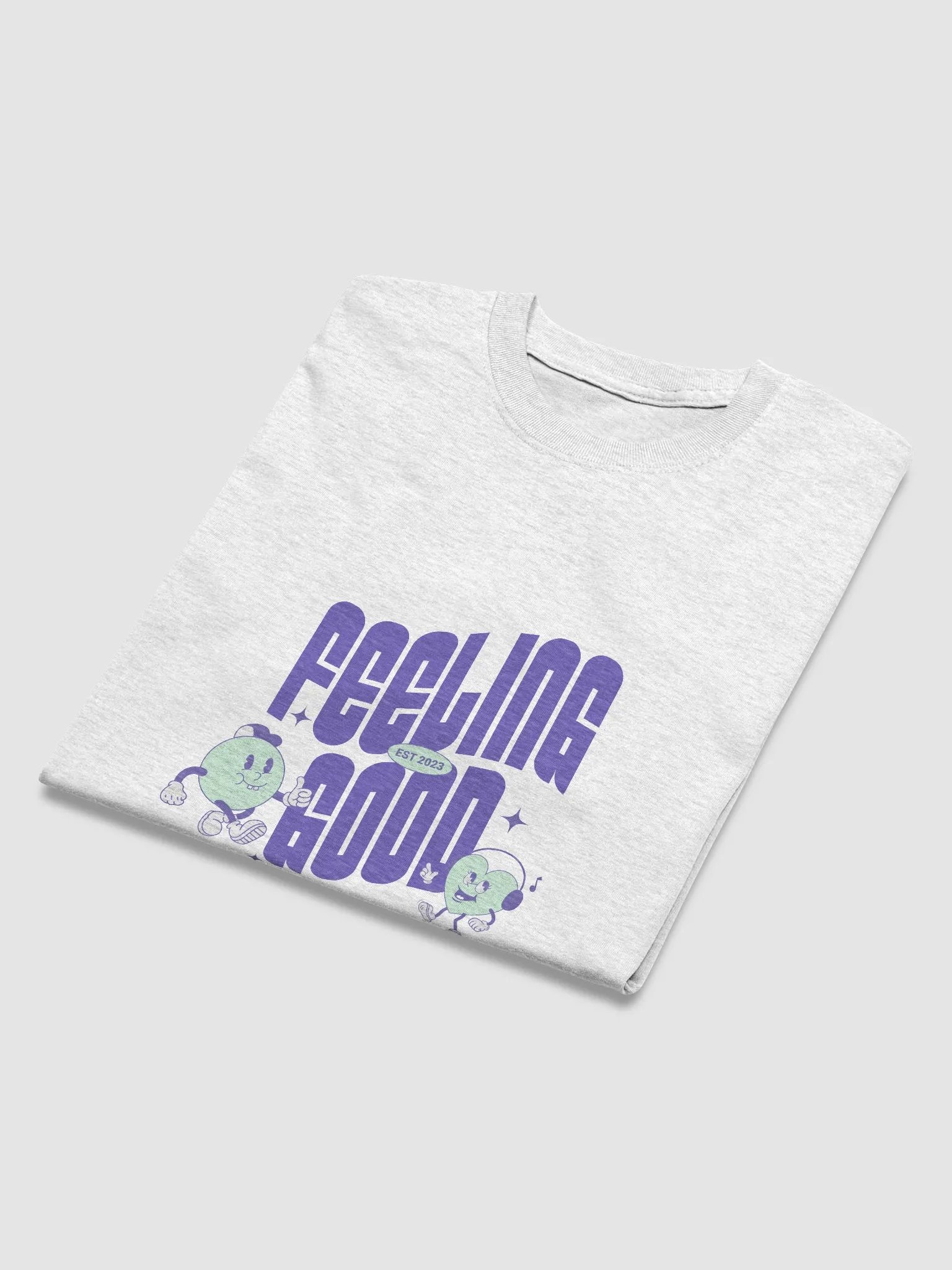 FEELING GOOD GILDAN HEAVYWEIGHT TSHIRT FOR WOMEN (AVAILABLE IN MULTIPLE COLOURS) product image (4)