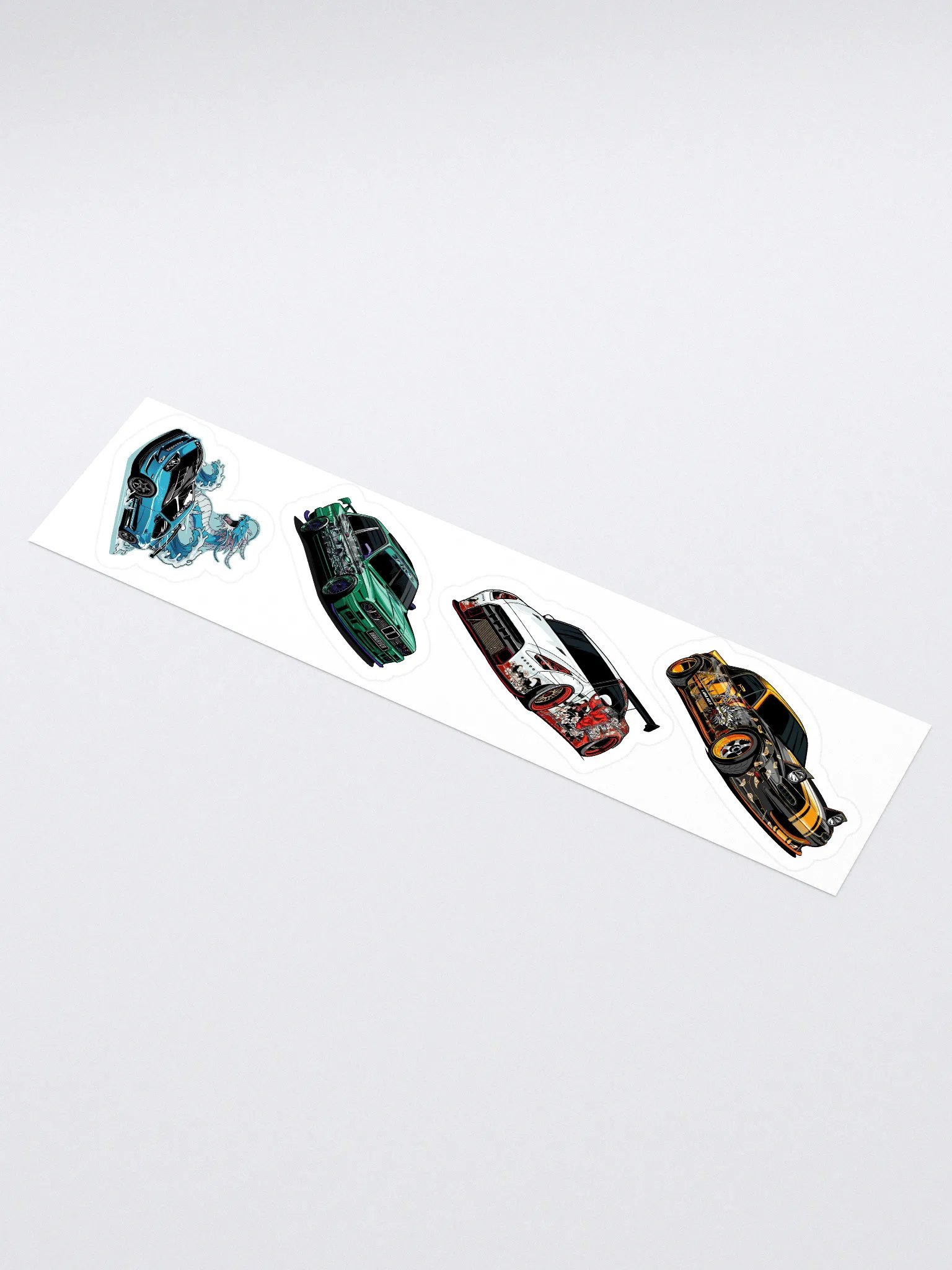 Sticker Strip 15" x 3.75" Sport Cars product image (1)
