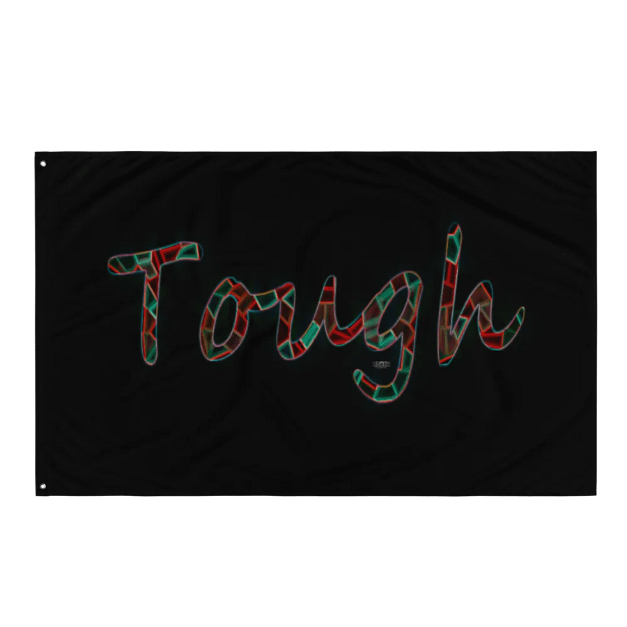 Tough - Black - Flag product image (3)