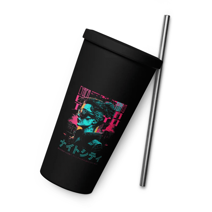 Neon Cyber Tokyo Tumbler product image (6)