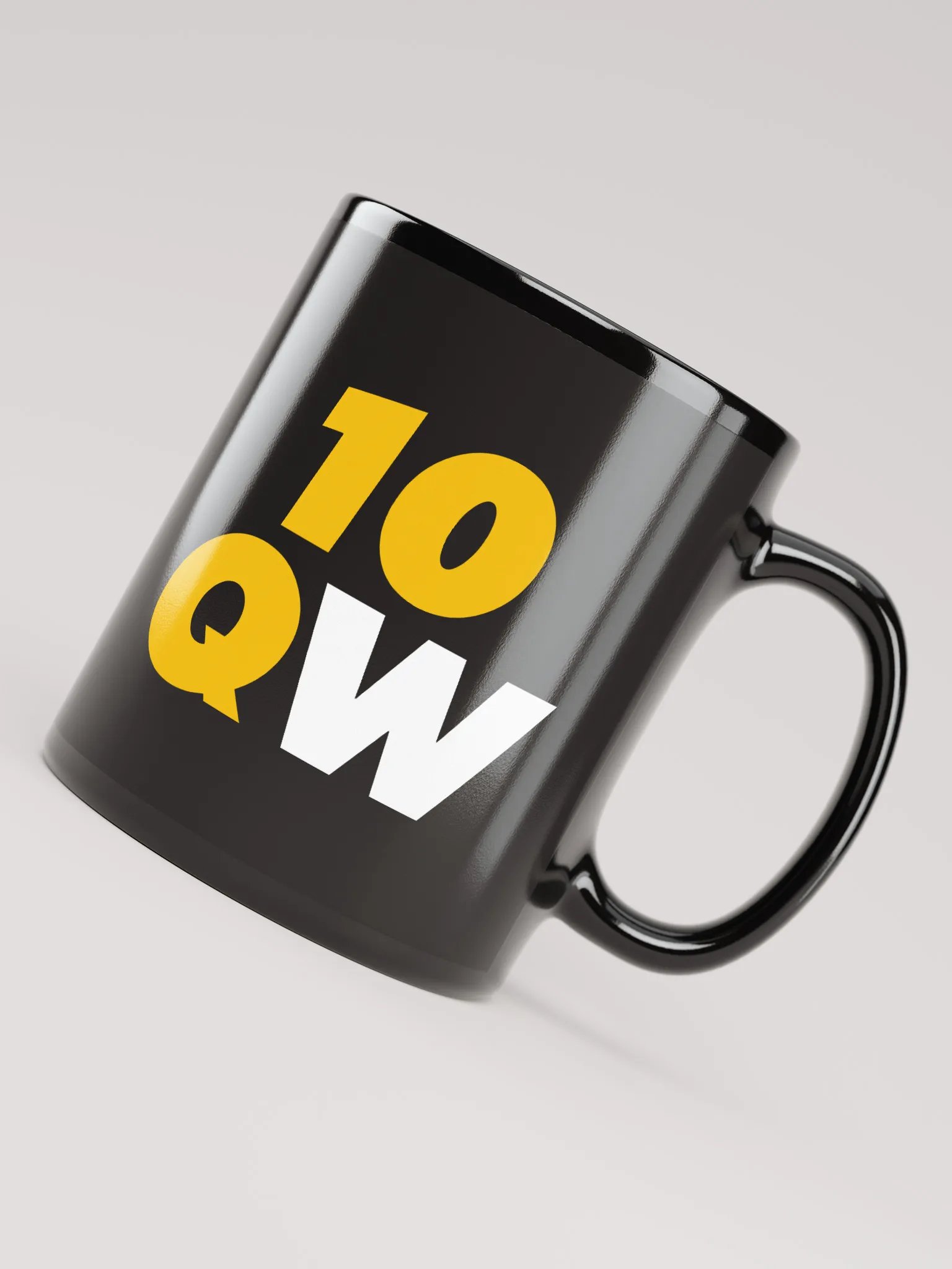 Ten Questions With Black Ceramic Mug product image (4)