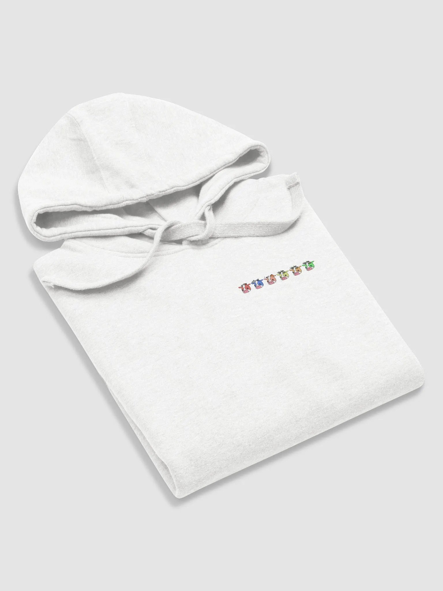 Fruit Cow Truther Hoodie (White) product image (5)