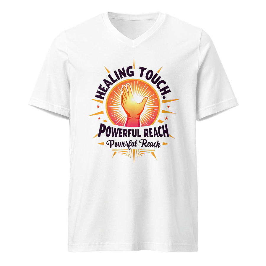 Radiant Healing Touch V-Neck Tee product image (1)