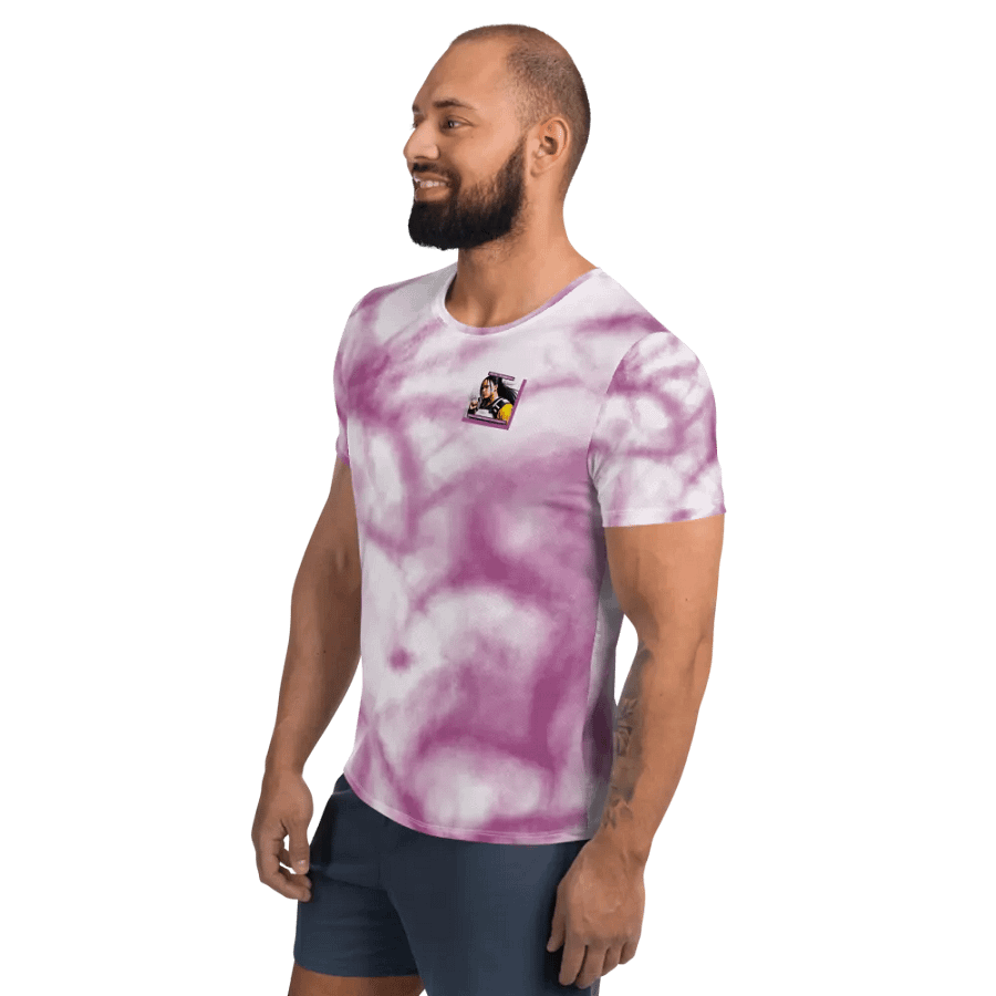 Marbled Knight All-Over Athletic Tee product image (7)