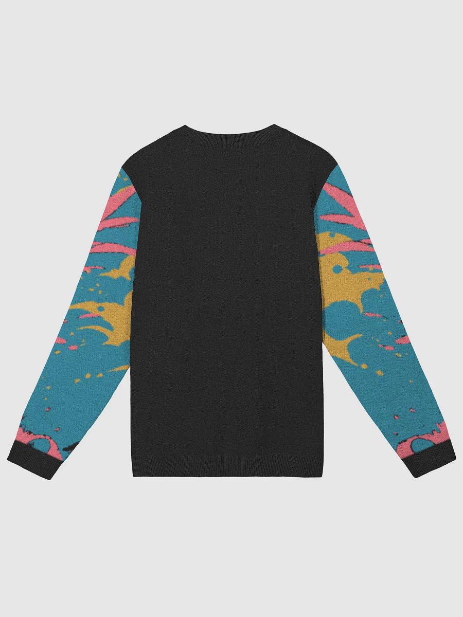 Psychedelic cat sweater product image (7)