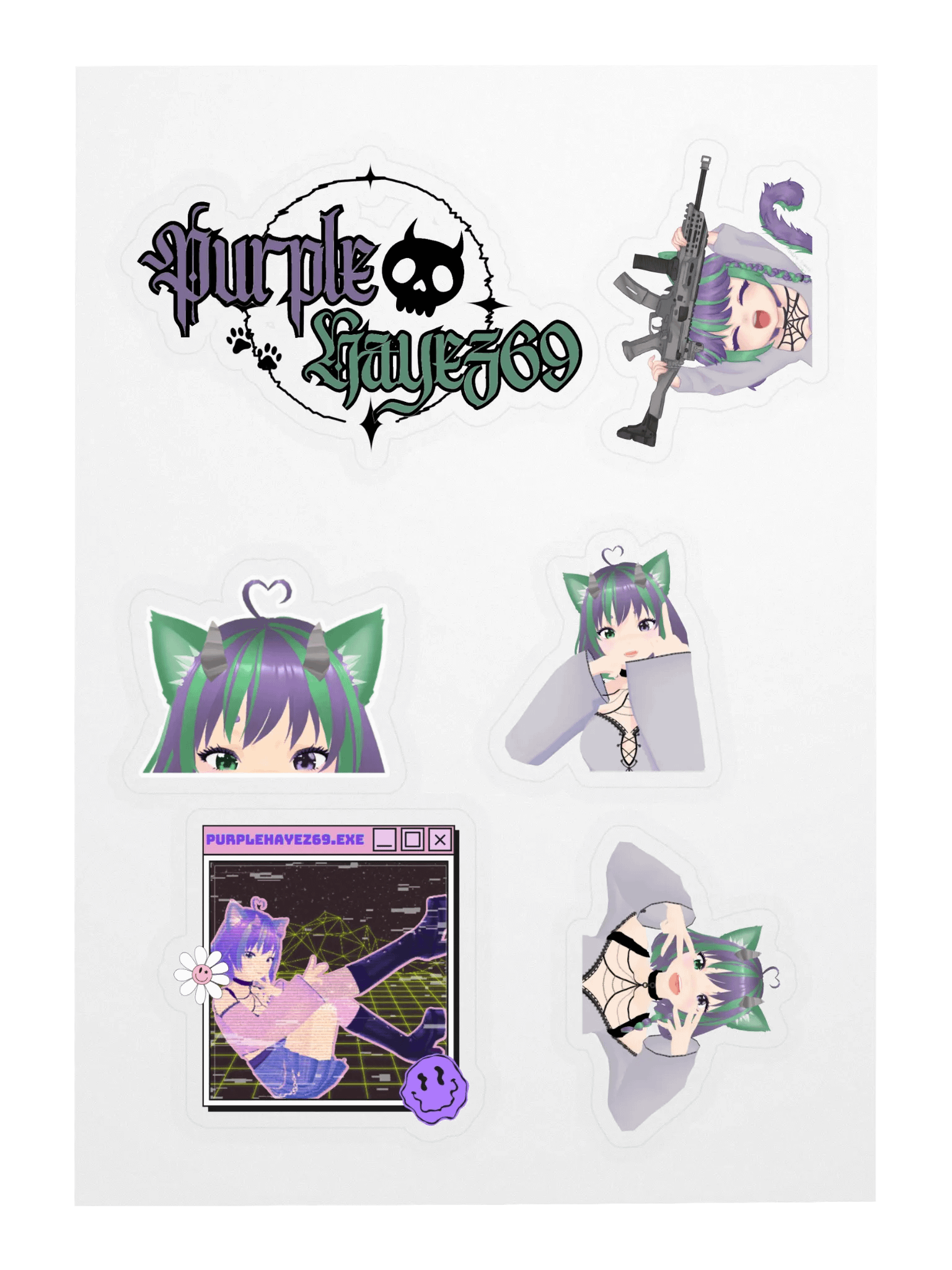 PurpleHayez69 sticker pack product image (3)
