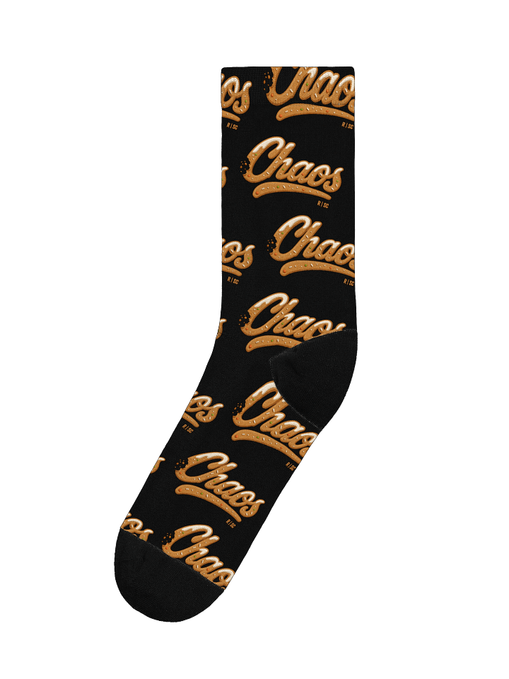 Gingeread Chaos Cookie Socks (Black) product image (1)
