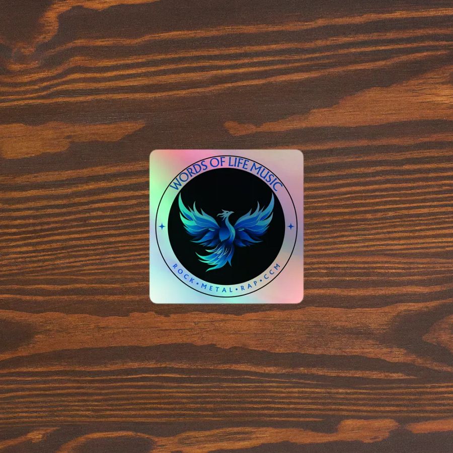 Holographic WOLM Sticker product image (3)