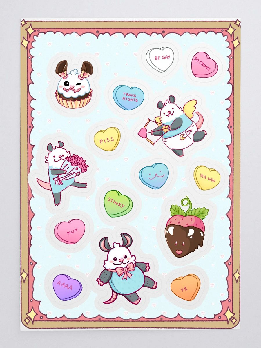 Valentine's Day Sticker Sheet product image (3)