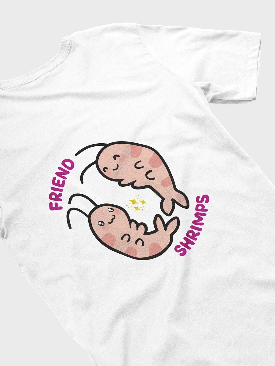 Friend Shrimps Unisex Tee (Badge Design) product image (5)