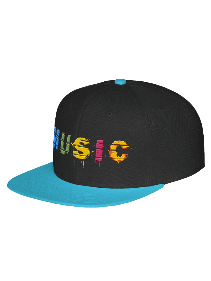 Music Vibes" Otto Wool Blend Snapback Cap product image (2)