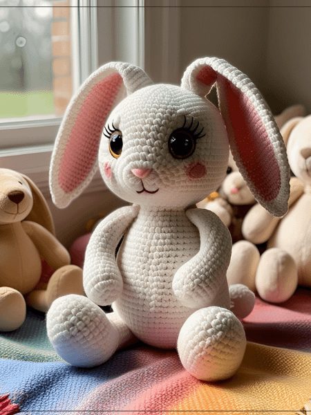 Bunny Boutique A Collection of Cute Crochet Rabbit Toys product image (3)
