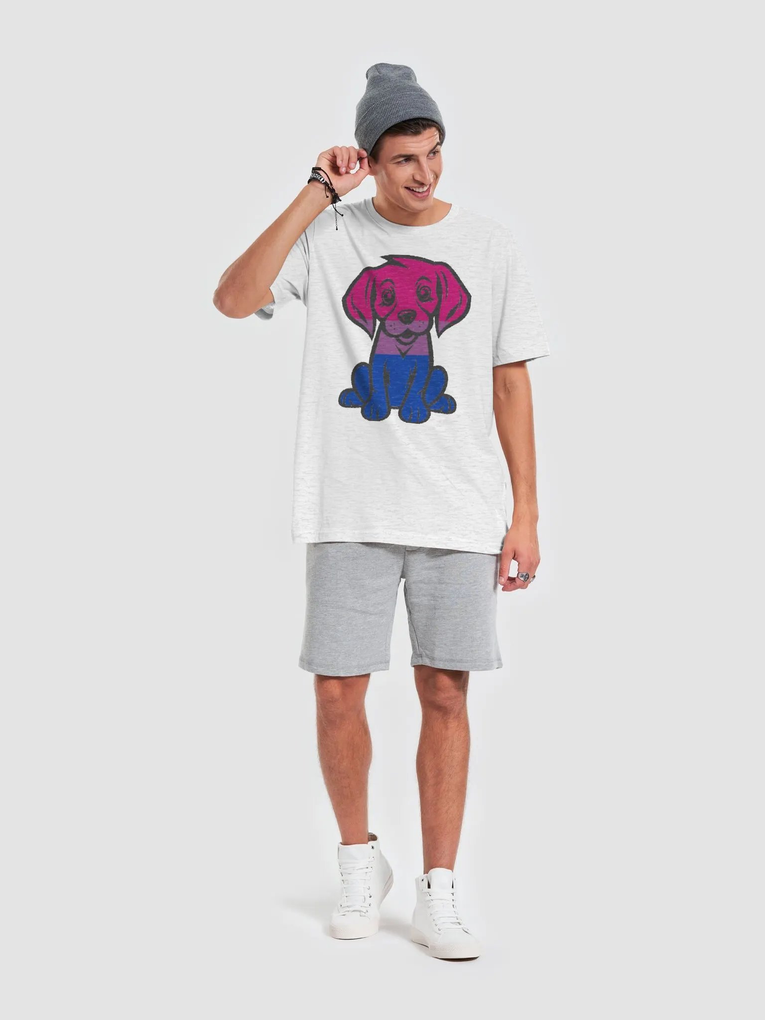 Bisexual Pride Puppy Women's T-Shirt product image (57)