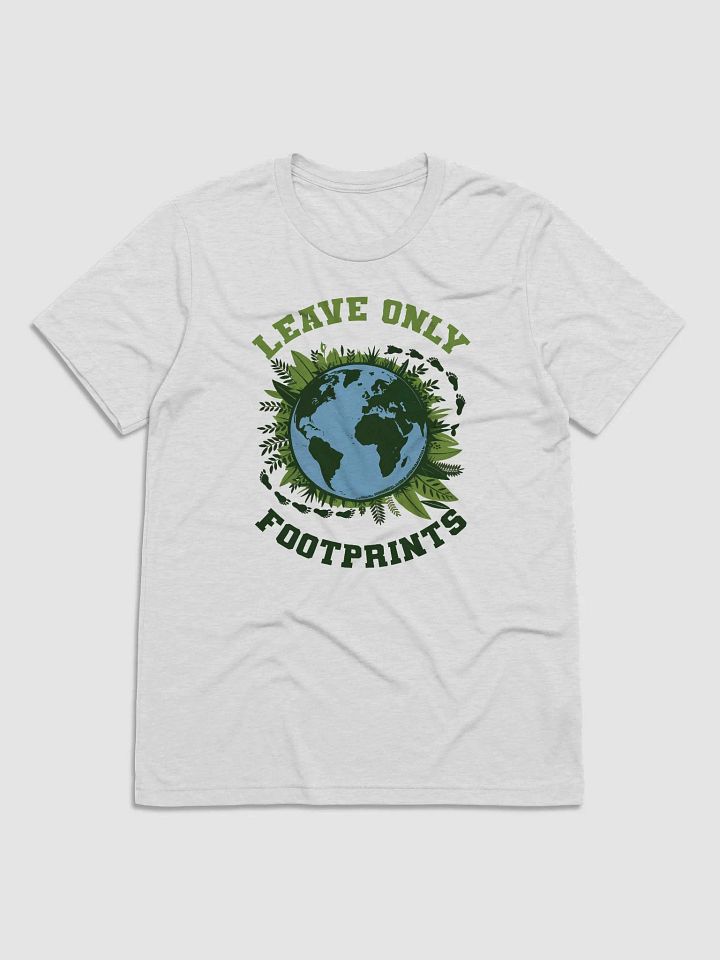 Leave Only Footprints, Care for Our Planet Triblend Tee product image (3)