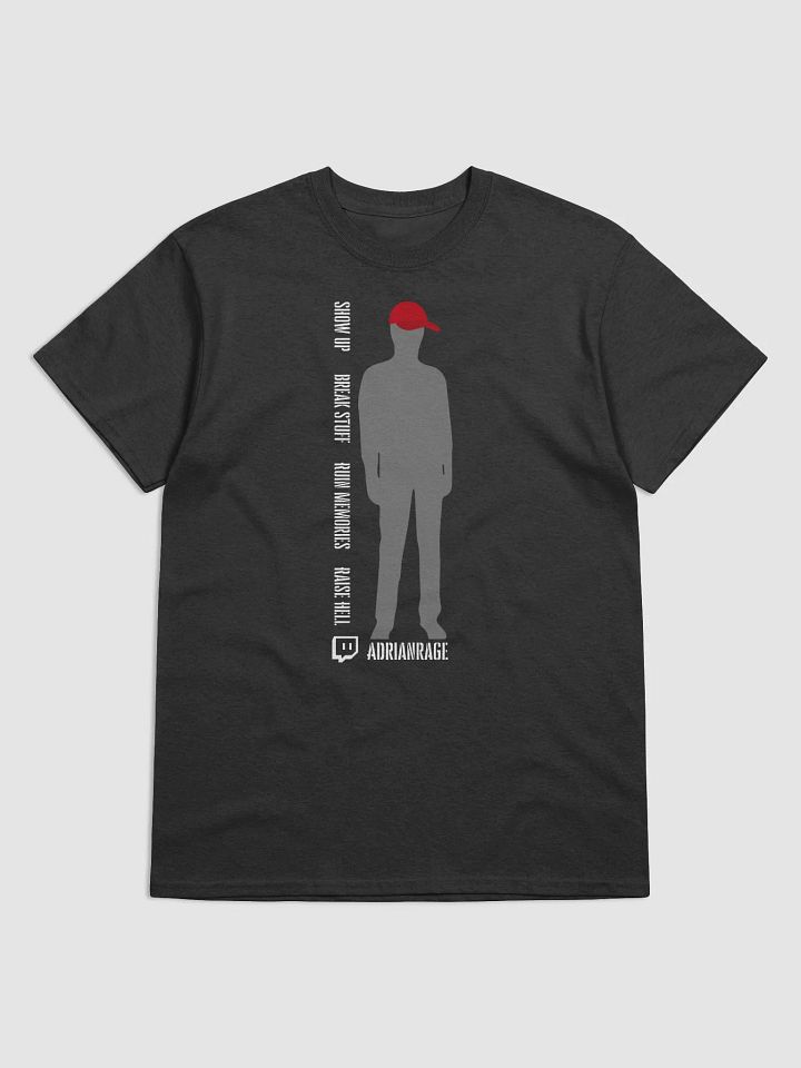 Minimalist Red Hat Dark Tee product image (1)