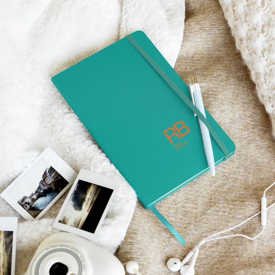 RB Hardcover Turquoise Notebook product image (10)