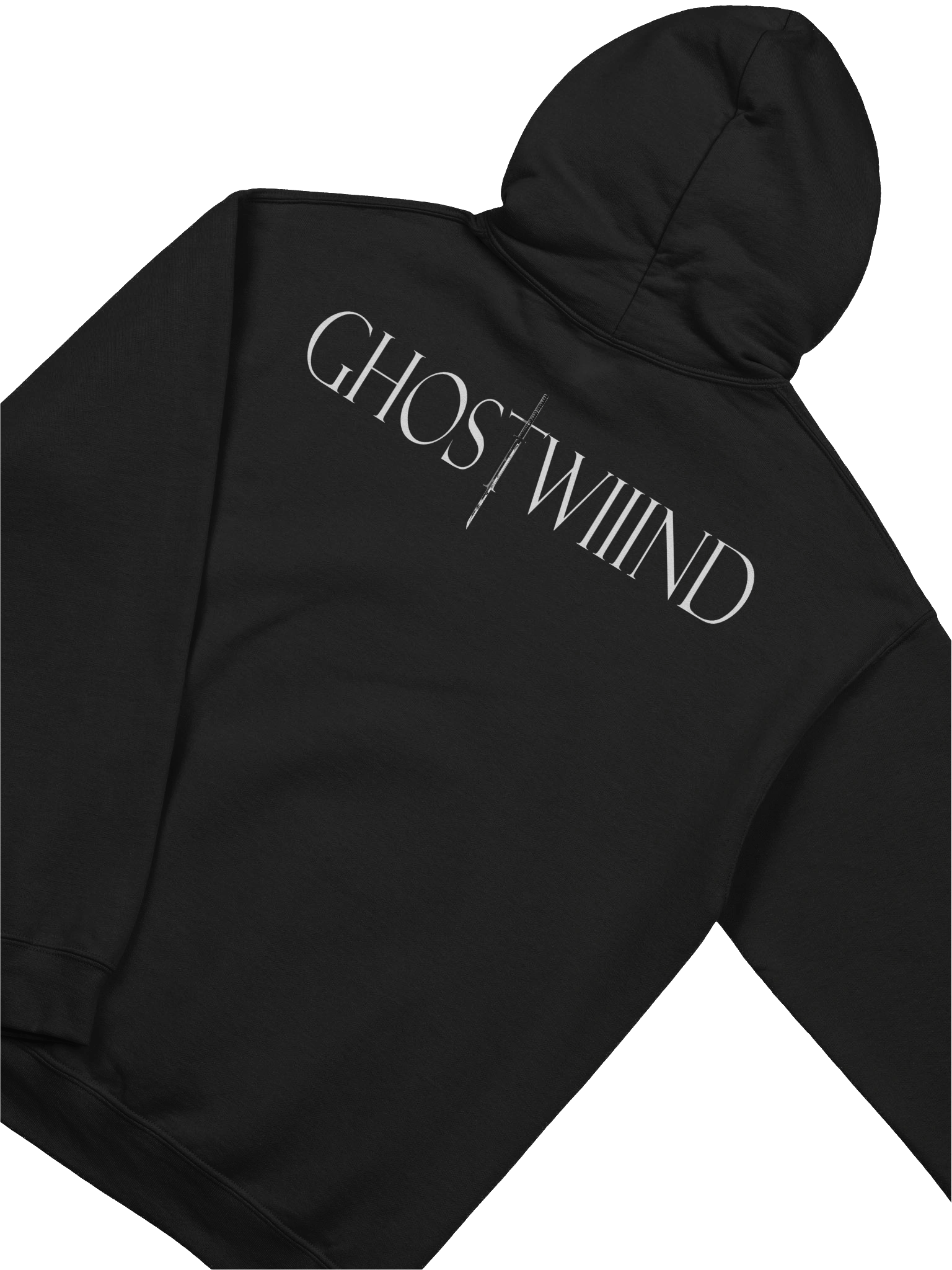 GHOSTWIIIND HOODIE MEDIUM FONT product image (1)