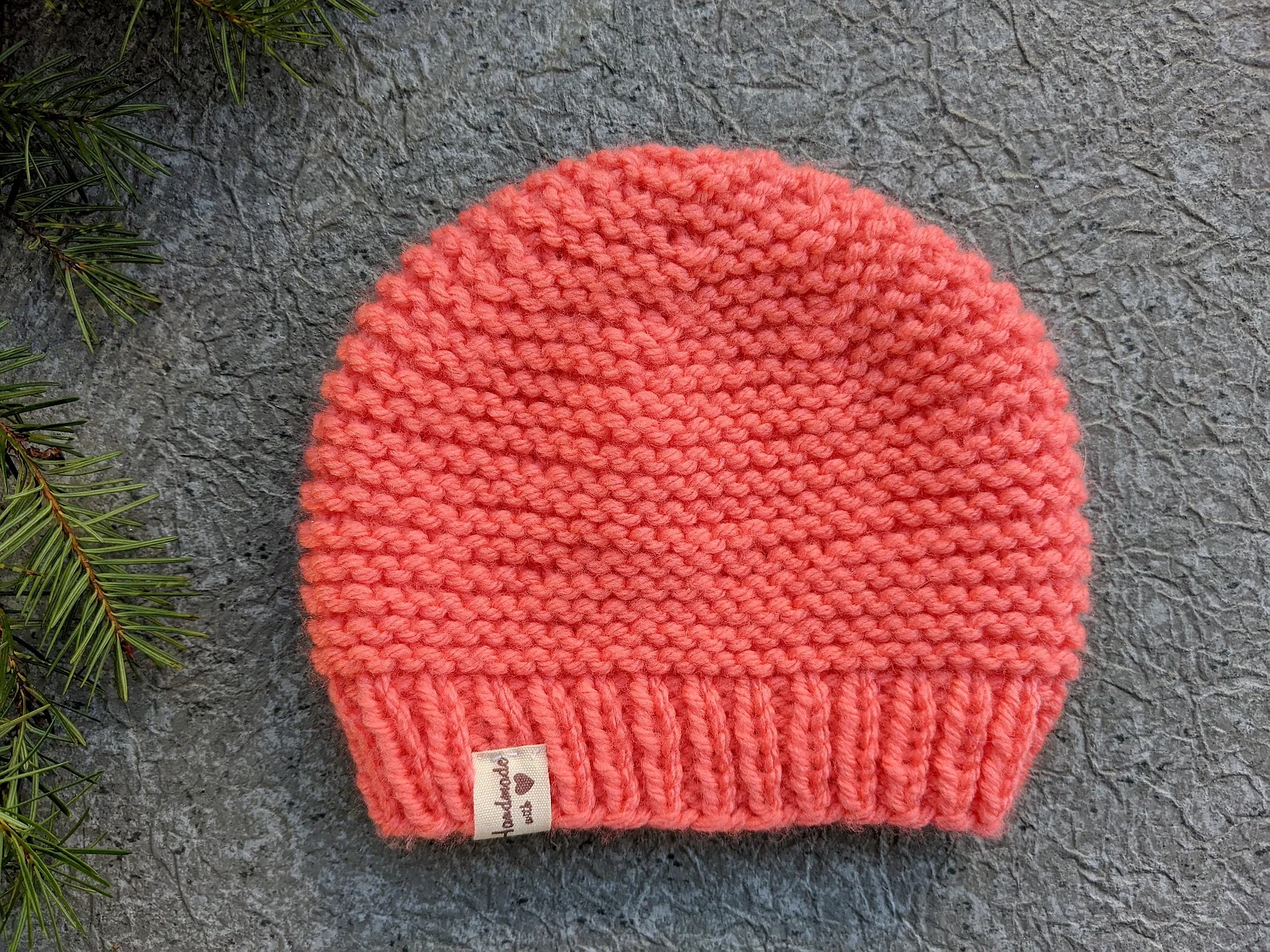 Set of 3 Knit Newborn Baby Beanie Patterns product image (7)