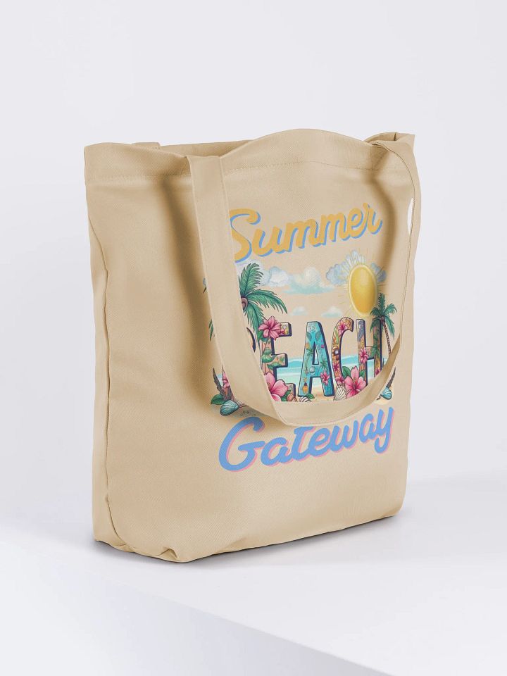 Summer Gateway Beach Organic Tote product image (4)