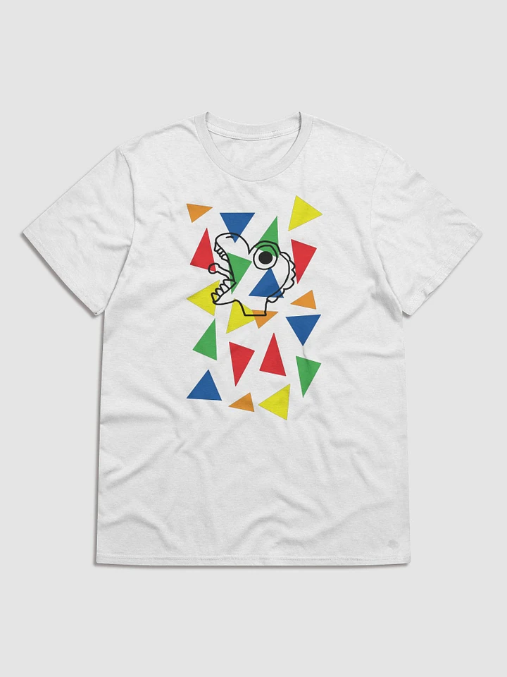 Party Dinosaur (Gildan Lightweight Fashion Short Sleeve T-Shirt) product image (1)
