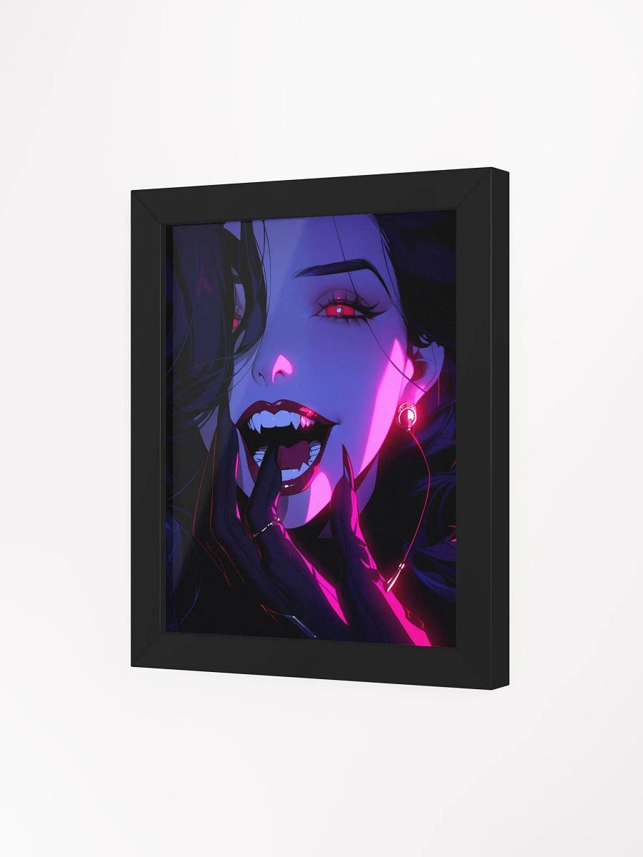 Framed Neon Vibrant Vamp Poster product image (34)