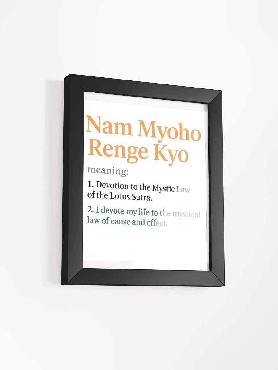 Devotional Nichiren Buddhism Wall Art product image (17)