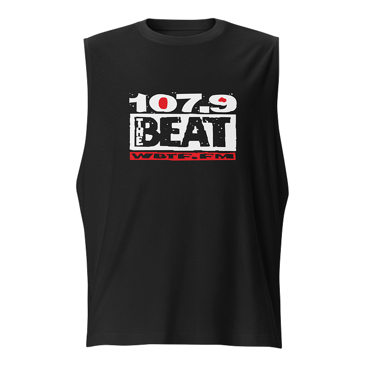 The Beat Black Muscle Tank Top product image (1)