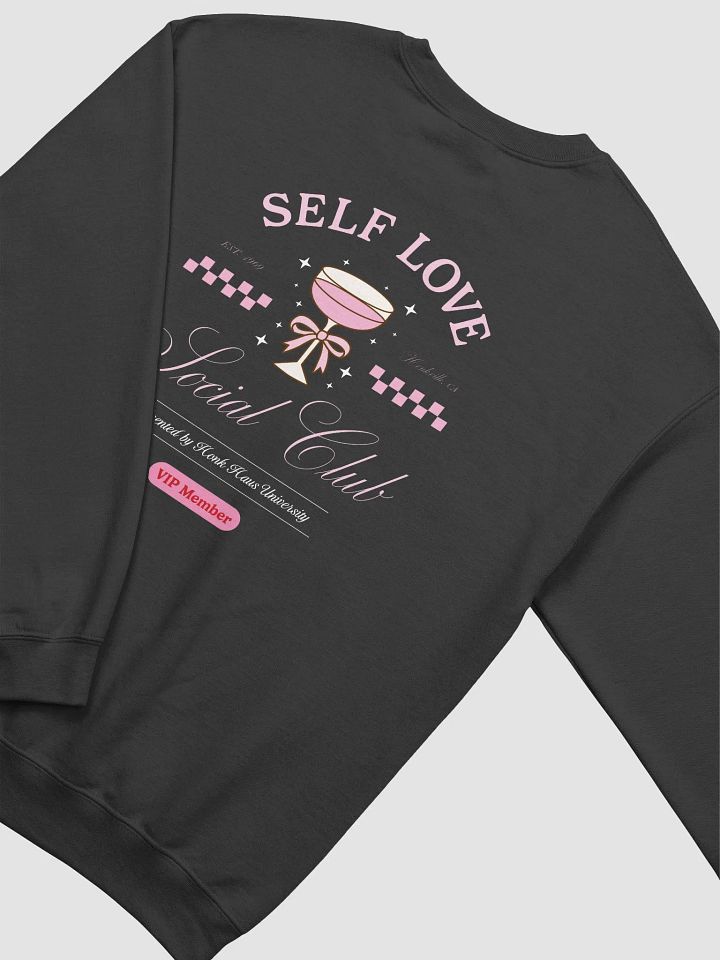 self love club printed crewneck product image (1)