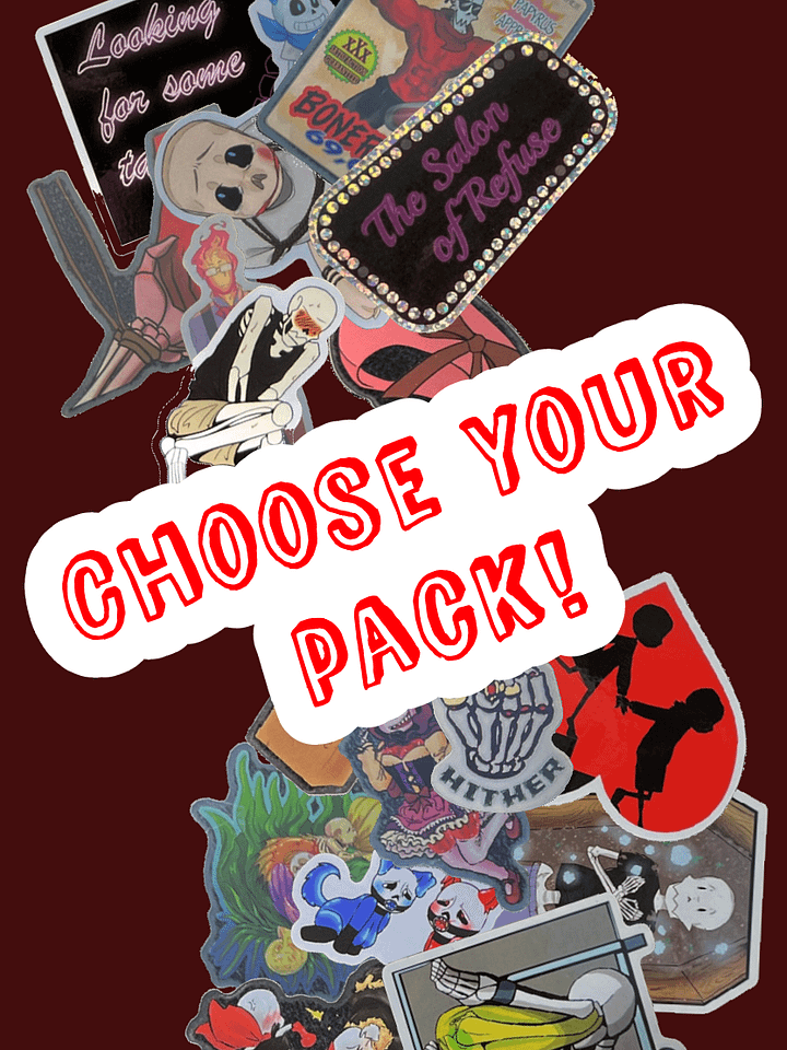 Salon of Refuse Sticker Packs [CLEARANCE] product image (1)