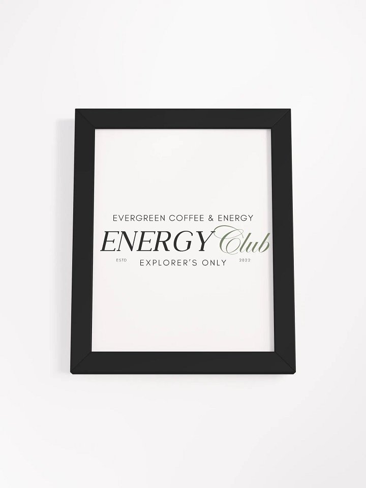 Sip Society | Energy Club Poster product image (2)
