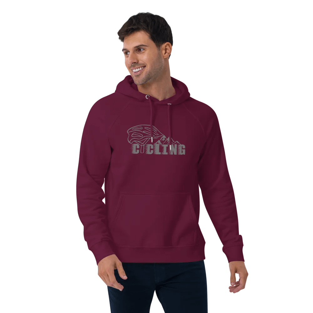 GUILLOVELO ECO BURGUNDY HOODIE product image (1)