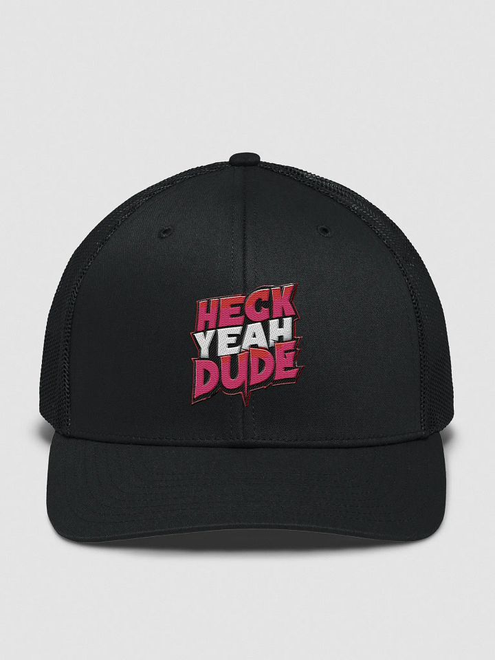 HECK YEAH DUDE Richardson Trucker Hat product image (1)
