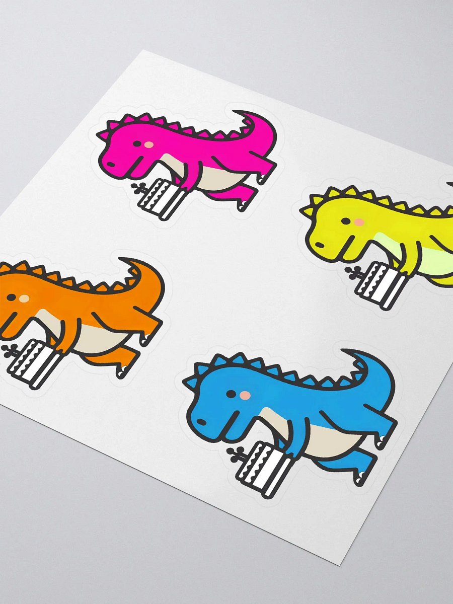 Dino Delight Kiss-Cut Stickers Set 1 product image (3)