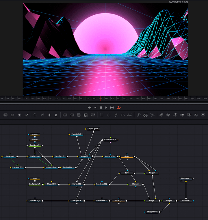 Retro Sunset Animation product image (2)