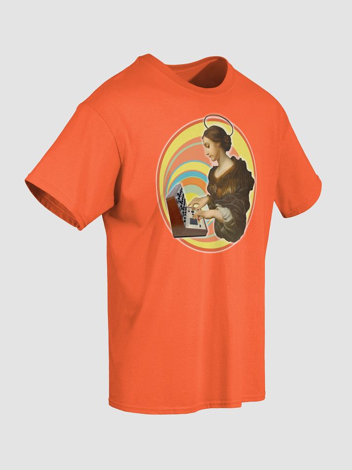 St Synthi Cecilia, The Putney (VCS 3) by Frank Fonik, Techno EDM Unisex t-shirt product image (2)