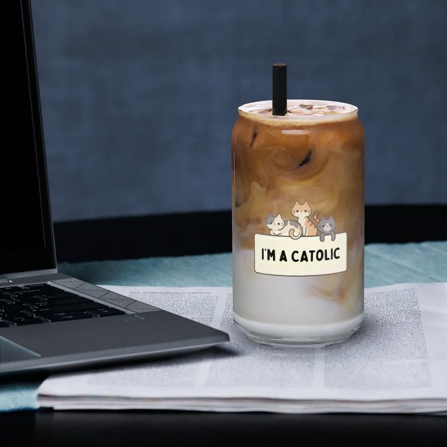 Cats Can Glass: Purr-fectly Unique Drinkware product image (33)