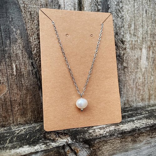The Pearl of Great Price is a simple little reminder of our value in Christ.
🛍️Shop at: @owgshop 
•
•
•
•
#pearlnecklace #val...