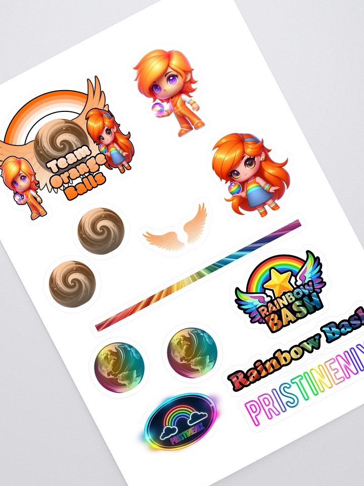 Team Orange Stickers product image (1)